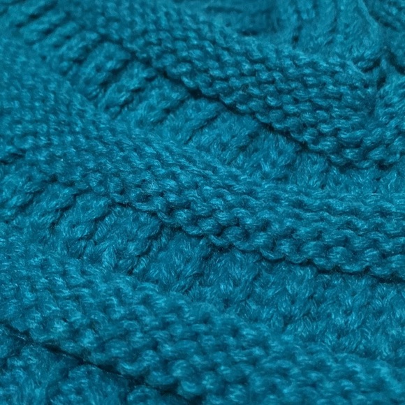 ‼️LAST CALL SALE‼️ C.C Teal Knit Beanie - Picture 3 of 6